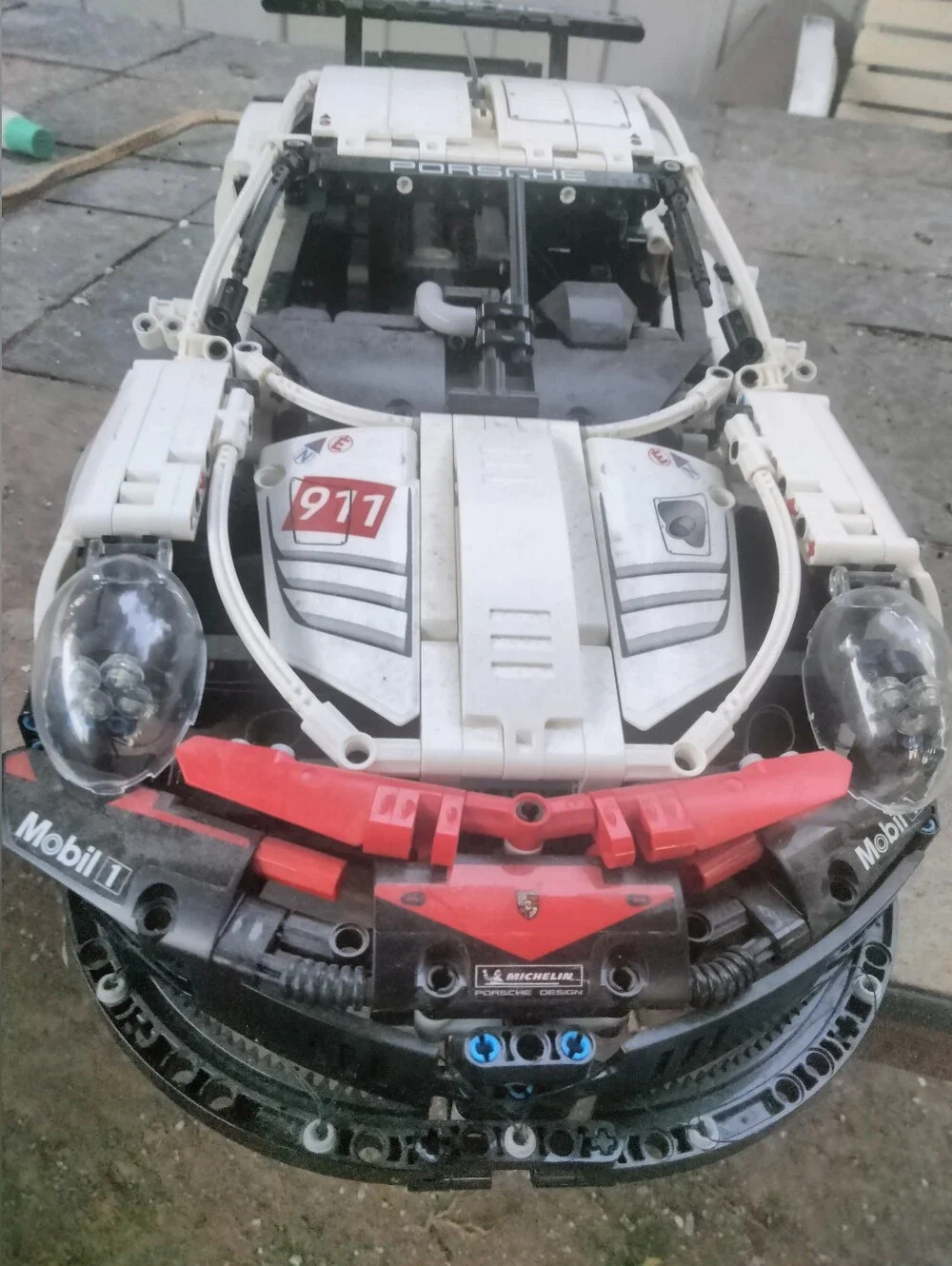 Lego detailed car